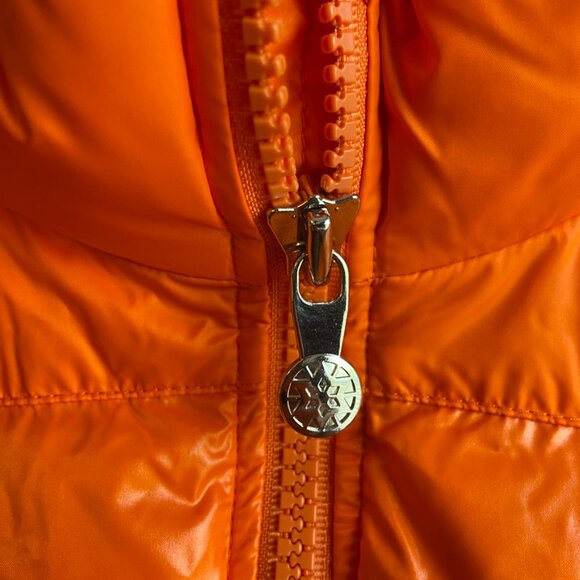 NWT Pyrenex Puffin Orange John Unisex Sleeveless Down Jacket - Picture 14 of 16